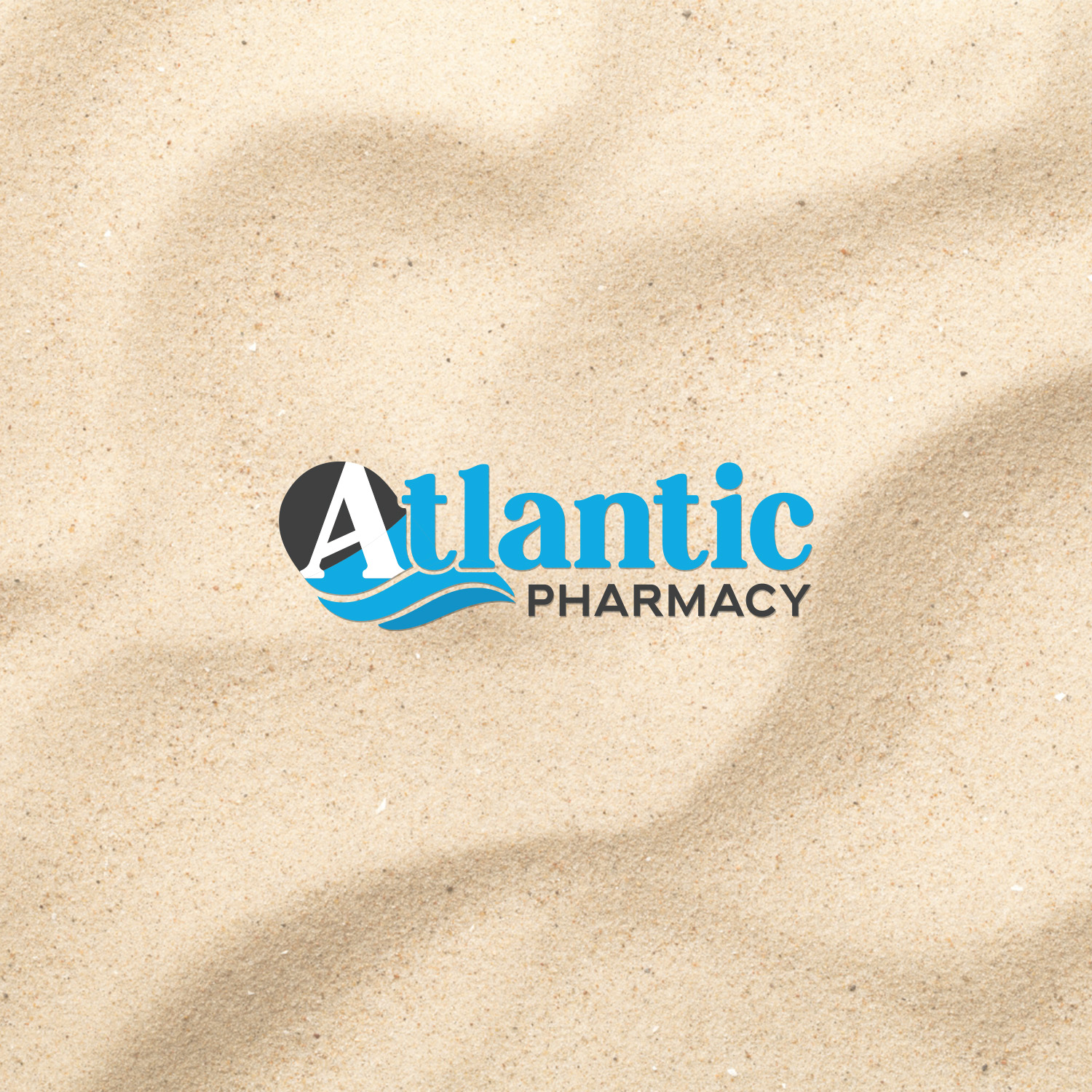 Atlantic Pharmacy logo by Caroline Wisner
